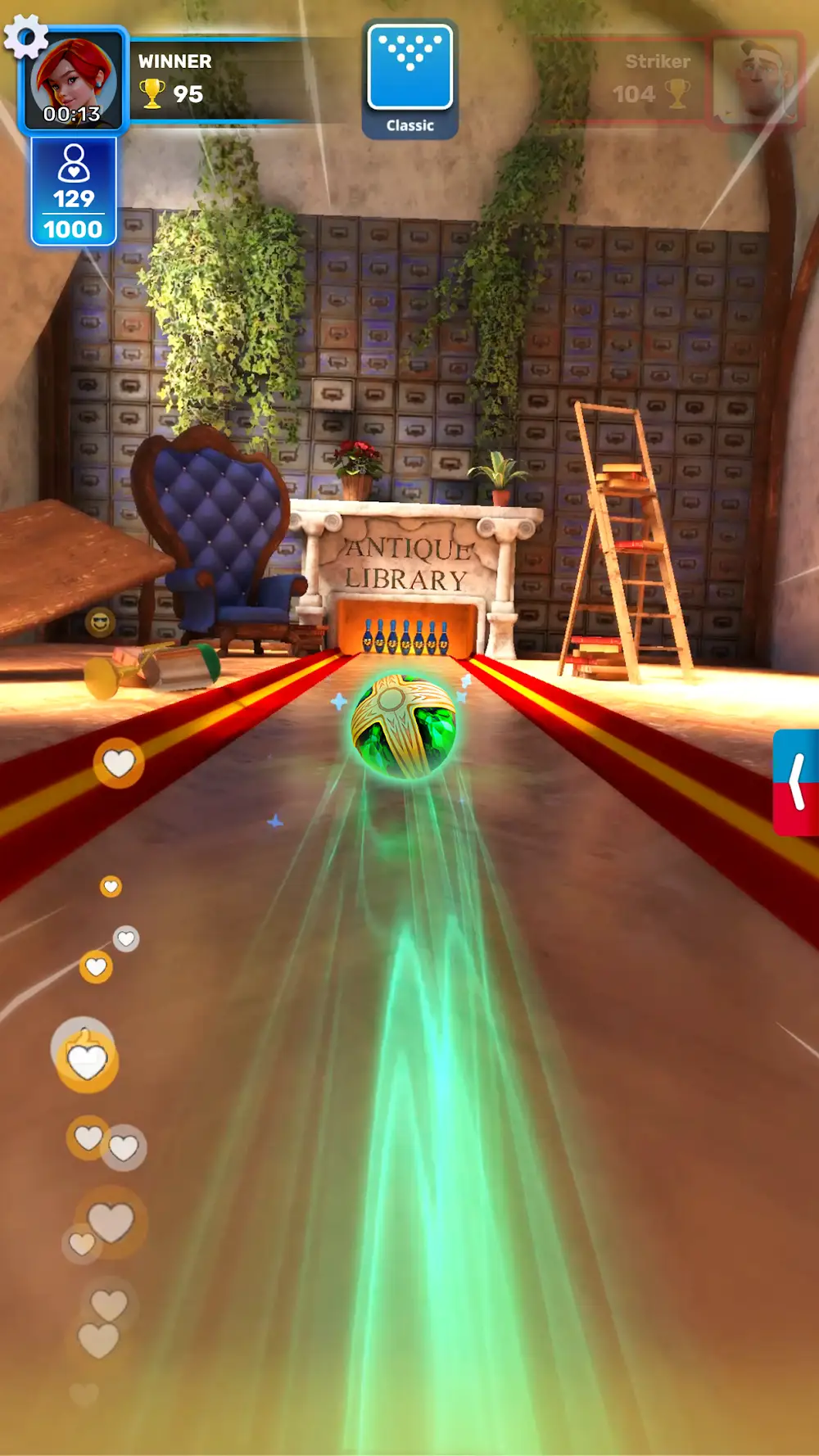 Kadr z rozgrywki w Bowling Clash: 3D Crew Game